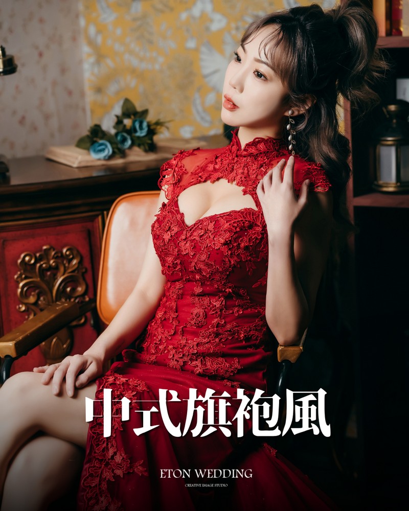 中式旗袍風適合身形
